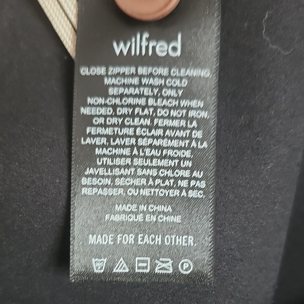ARITZIA WILFRED Rekindle brown buttery soft faux leather mini skirt - Picture 8 of 11
